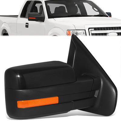 Powered Side View Mirrors With Heated, Signal <BR>09-10 Ford F-150