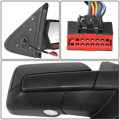 Powered Side View Mirrors With Heated, Signal <BR>07-10 Ford Expedition