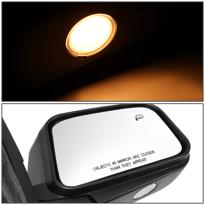 Powered Side View Mirrors With Heated, Memory <BR>2007 Ford Edge