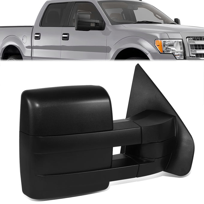 Manual Side View Mirror <BR>04-14 Ford F-150