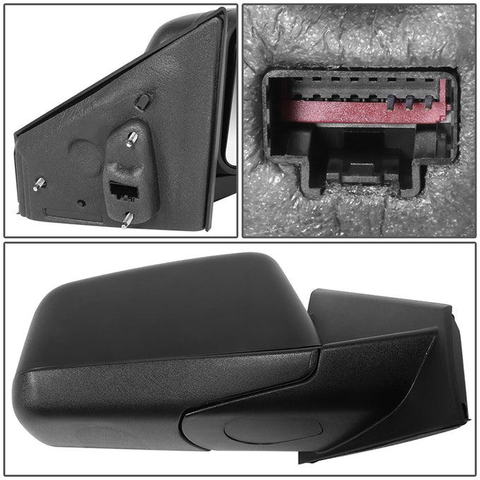 Powered Side View Mirrors <BR>09-11 Ford Edge
