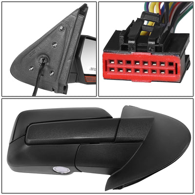 Powered Side View Mirrors With Heated, Signal <BR>07-08 Ford Expedition, Lincoln Navigator
