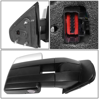 Powered Side View Mirrors With Heated, Signal <BR>08-14 Ford F-150