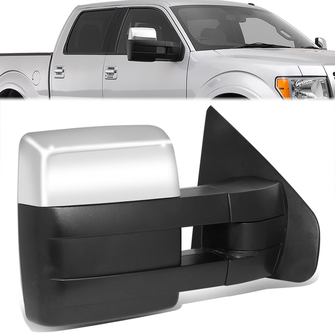 Powered Side View Mirrors With Heated, Signal <BR>08-14 Ford F-150