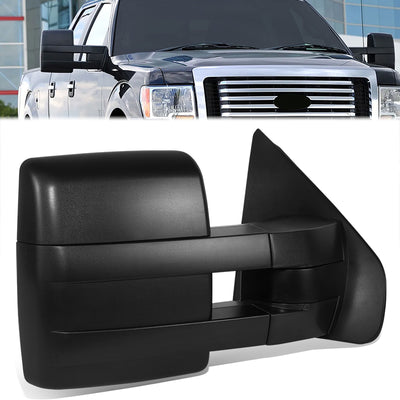 Powered Side View Mirrors With Heated, Signal <BR>11-12 Ford F-150