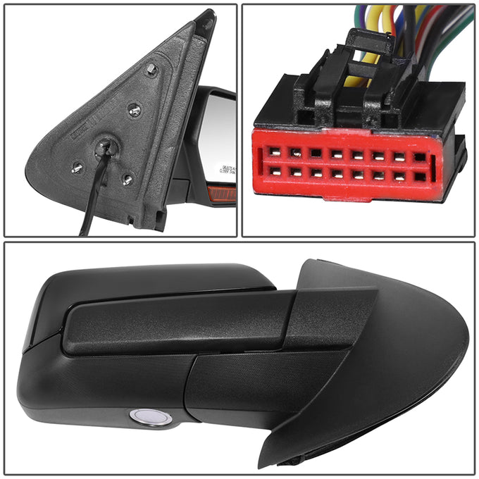 Powered Side View Mirrors With Heated, Signal <BR>2011 Ford Expedition, Lincoln Navigator