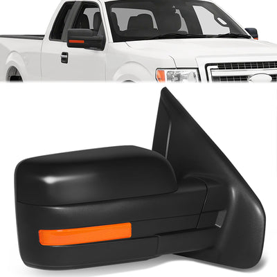 Powered Side View Mirrors With Heated, Signal <BR>11-14 Ford F-150