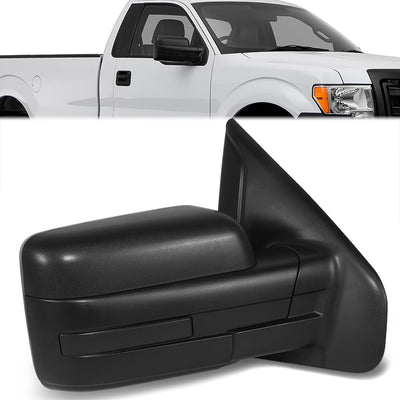 Manual Side View Mirror (Passenger)<BR>11-14 Ford F-150
