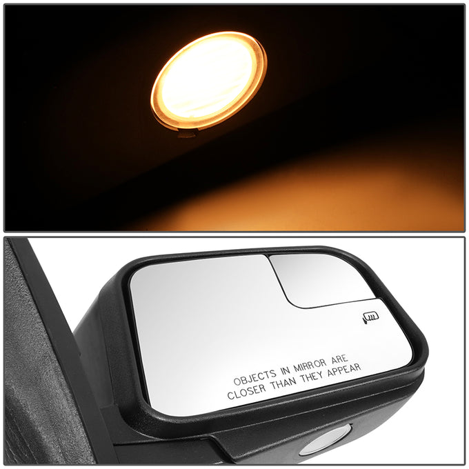 Powered Side View Mirrors With Heated <BR>2011 Ford Edge