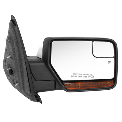 Powered Side View Mirrors With Heated, Signal, Memory <BR>13-14 Ford Expedition, 12-14 Lincoln Navigator