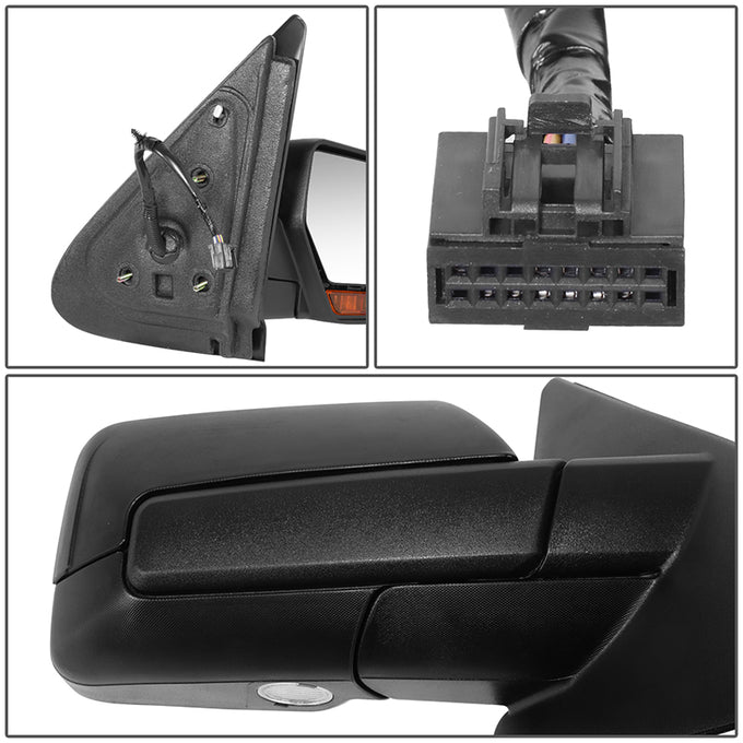 Factory Style Door Mirror (Passenger Right) <BR>12-17 Ford Expedition