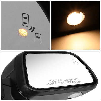 Powered Right Side Door Mirror W/ Heated,Blind Spot<br>11-14 Ford Edge