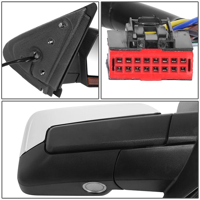 Powered Fold Right Side Mirror W/Heated <br> 15-17 Ford Expedition