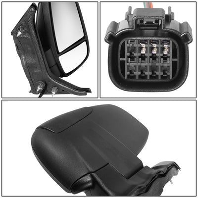 Powered Side View Mirrors <BR>18-19 Ford Transit 150, 250, 350
