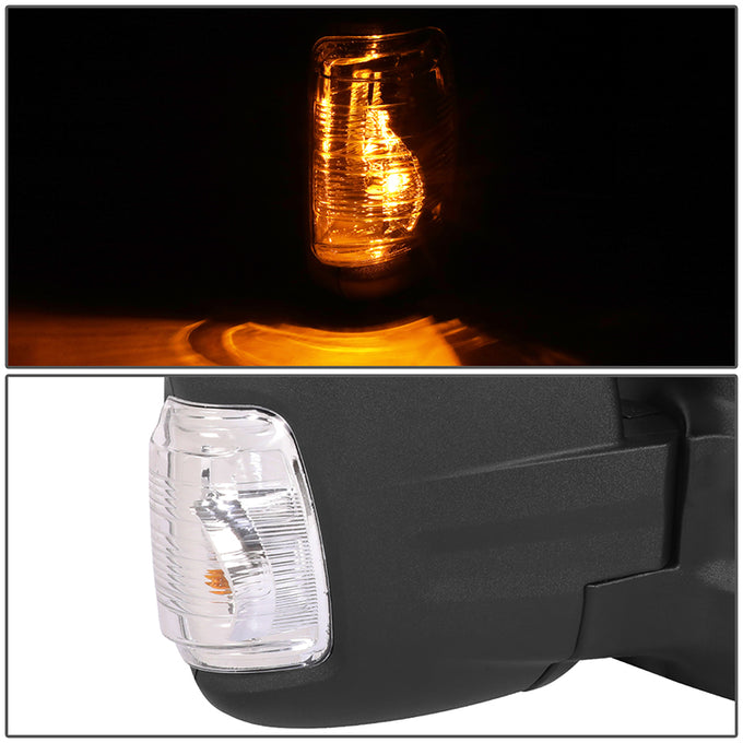 Powered Side View Mirrors With Heated, Signal <BR>18-19 Ford Transit 150, 250, 350