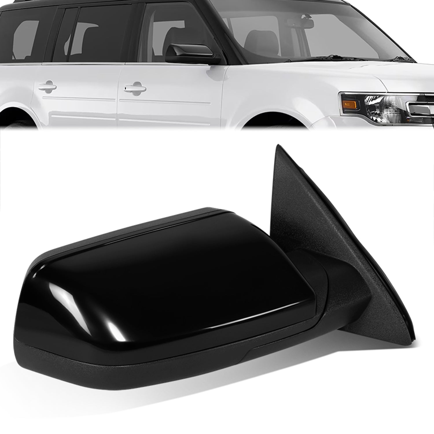 Powered Right Side Mirror W/ Heated,Blind Spot,Memory<br>13-19 Ford Flex