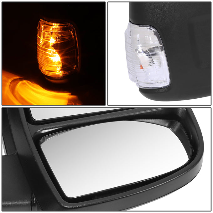 Powered Right Side Door Mirror W/ Heated,Turn Signal<br>15-17 Ford Transit 150 250 350
