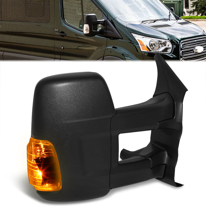 Powered Right Side Door Mirror W/ Heated,Turn Signal<br>15-17 Ford Transit 150 250 350