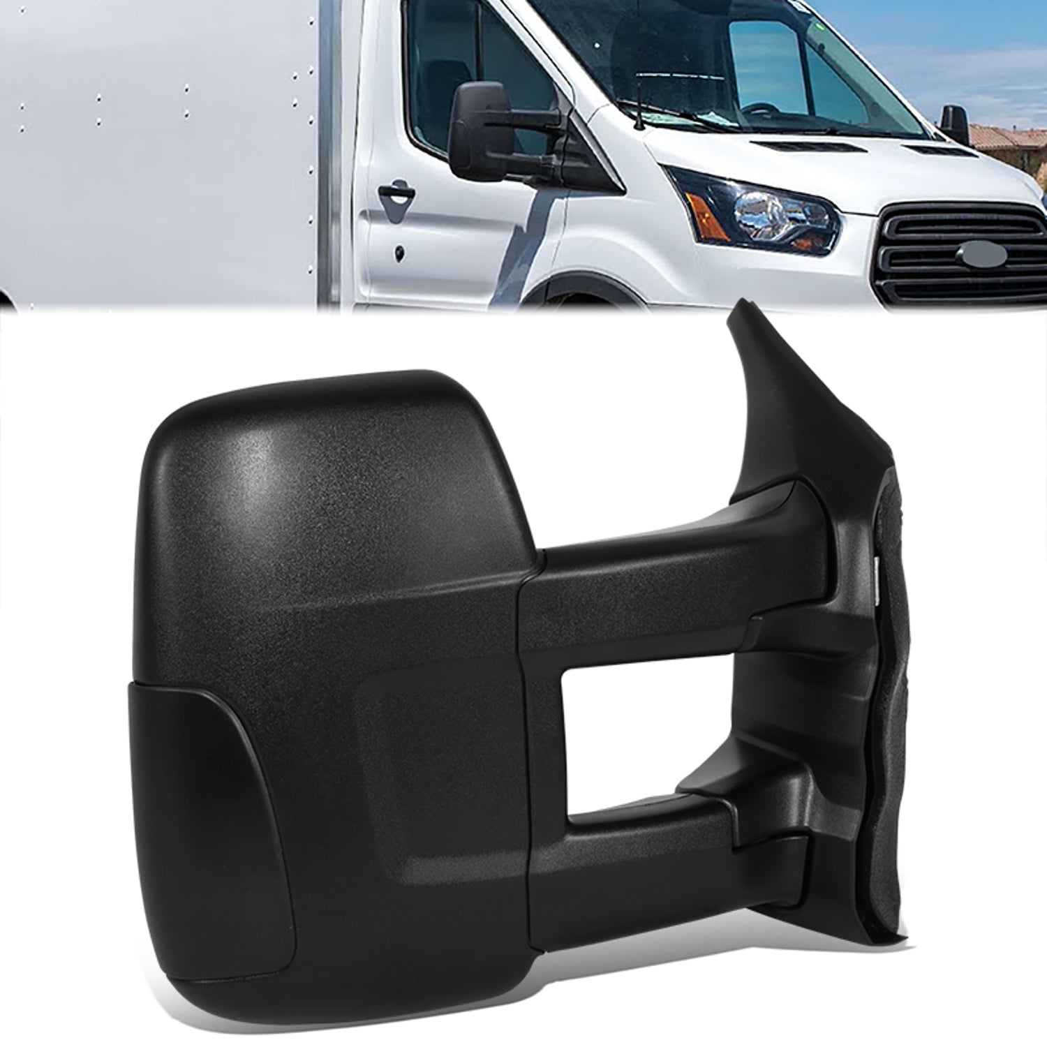 Factory Style Door Mirror (Passenger Right) <BR>15-19 Ford Transit 150, 250, 350