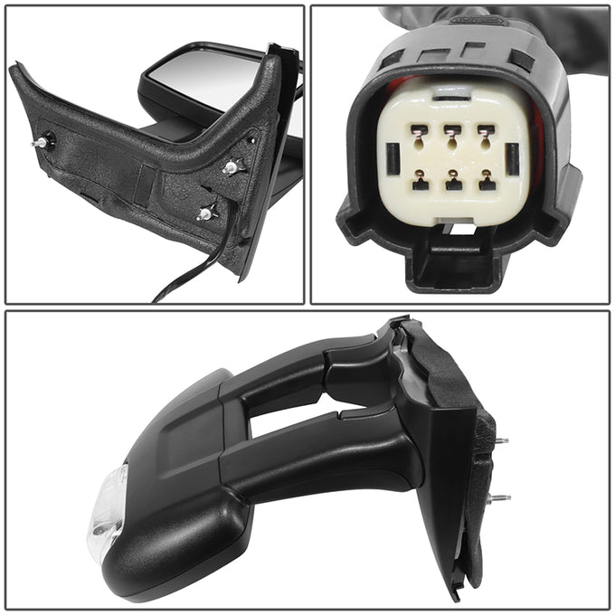 Powered Right Side Door Mirror W/ Heated, Turn Signal<br>15-17 Ford Transit 150 250 350