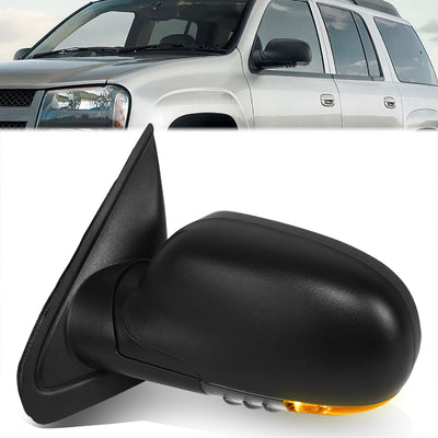 Powered Left Side Mirror W/ Heated, Signal, Memory<br>06-07 Buick Rainier, Chevy TrailBlazer, GMC Envoy