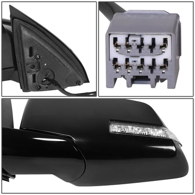 Factory Style Door Mirror (Driver Left) <BR>07-08 Saturn Outlook