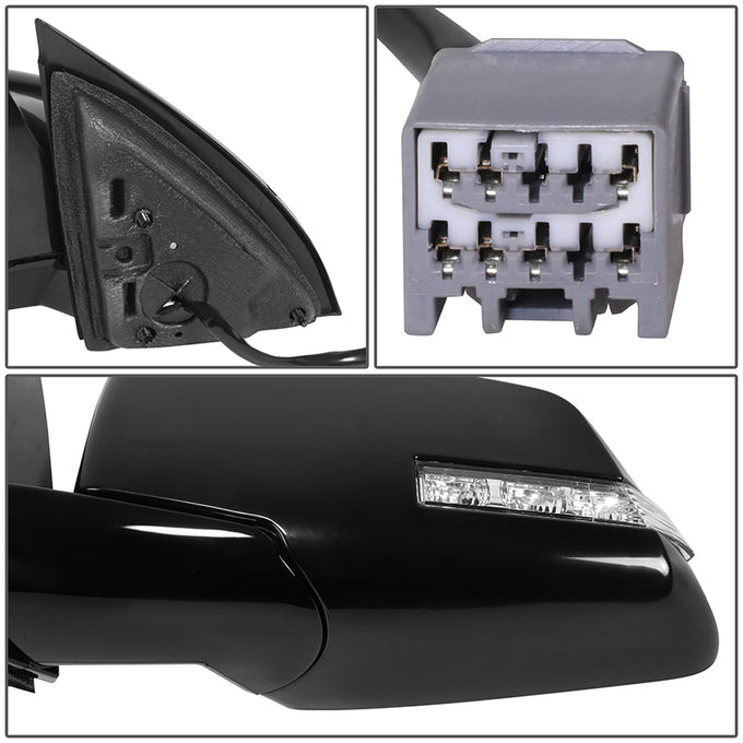 Factory Style Door Mirror (Driver Left) <BR>07-08 Saturn Outlook