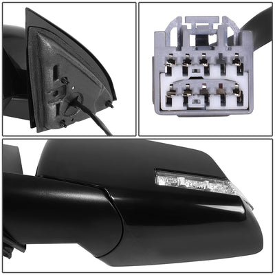 Powered Left Side Mirror W/ Heated Defroster, Signal<br>07-08 Saturn Outlook