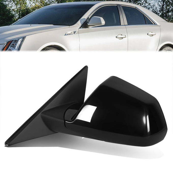 Powered Left Side Mirror W/ Heated Defroster<br>08-14 Cadillac CTS