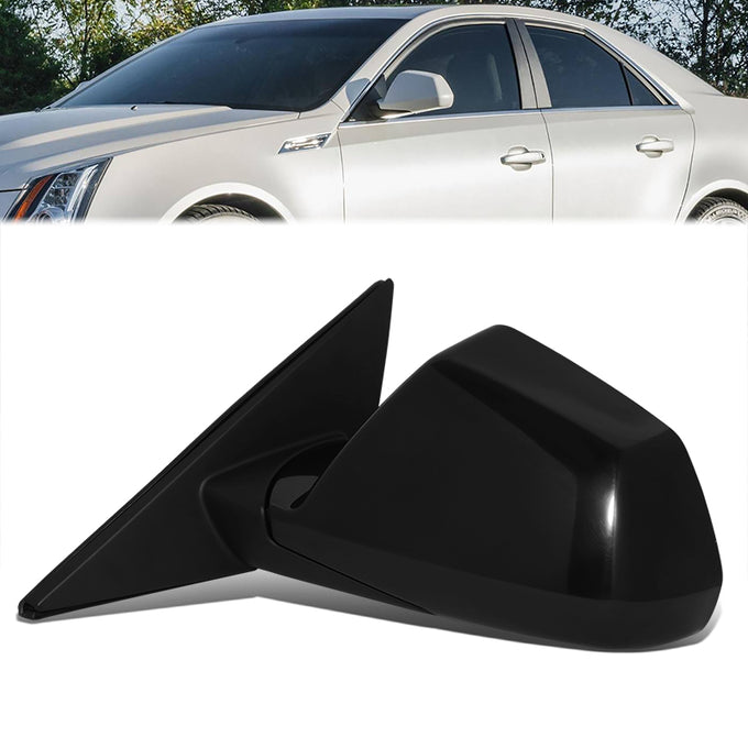 Factory Style Door Mirror (Driver Left) <BR>08-14 Cadillac CTS