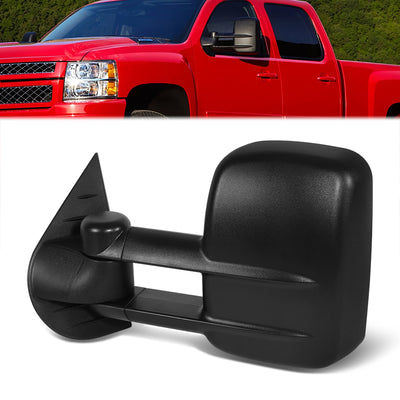 Door Mirror (Driver Left) <BR>07-13 Chevy Silverado, GMC Sierra 1500, 2500, 3500
