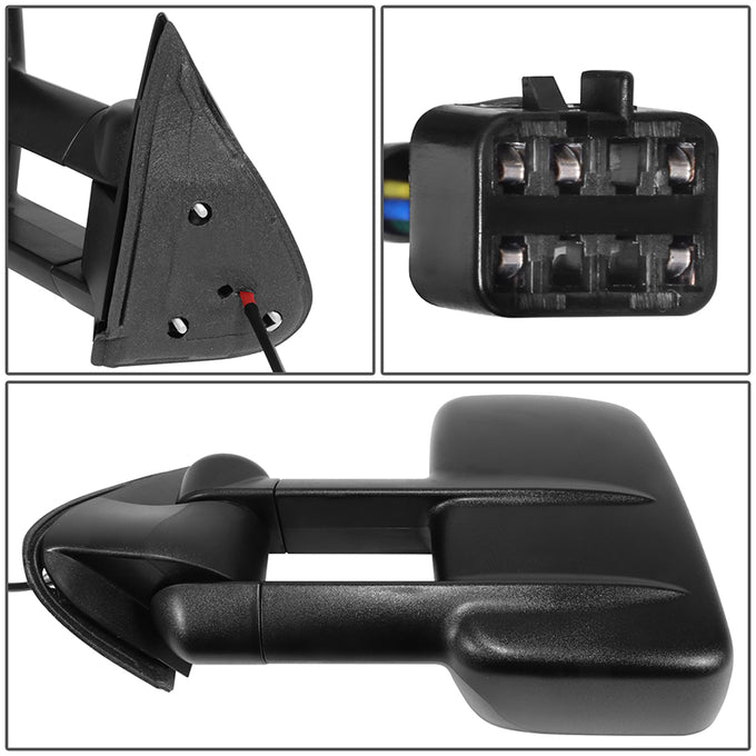 Door Mirror (Driver Left) <BR>99-07 Chevy Silverado 1500, 2500, 3500, Classic, 00-06 Suburban 1500, 2500, 01-06 GMC Sierra 2500, 3500