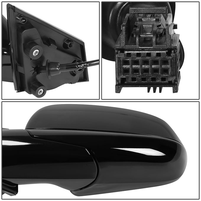Powered Left Side Mirror W/ Heated Defroster<br>10-16 Cadillac SRX