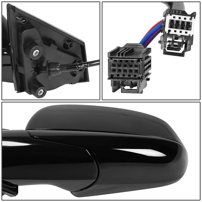 Powered Fold Left Side Mirror W/ Heated Defroster<br>10-12 Cadillac SRX