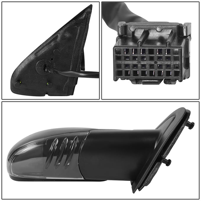 Powered Right Side Mirror W/ Heated, Signal, Memory<br>06-07 Buick Rainier, Chevy TrailBlazer, GMC Envoy
