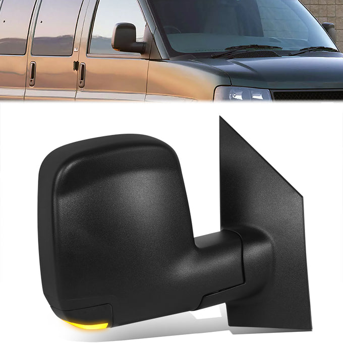 Factory Style Door Mirror (Passenger Right) <BR>03-07 Chevy Express 1500, 2500, 3500