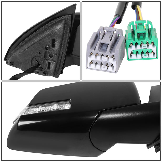 Factory Style Door Mirror (Passenger Right) <BR>08-10 Saturn Outlook