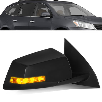 Factory Style Door Mirror (Passenger Right) <BR>13-17 Chevy Traverse, GMC Acadia, Limited