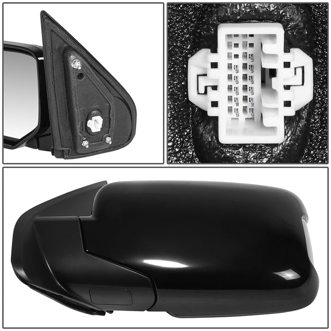 Factory Style Door Mirror (Driver Left) <BR>09-15 Honda Pilot