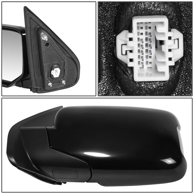 Factory Style Door Mirror (Driver Left) <BR>11-15 Honda Pilot