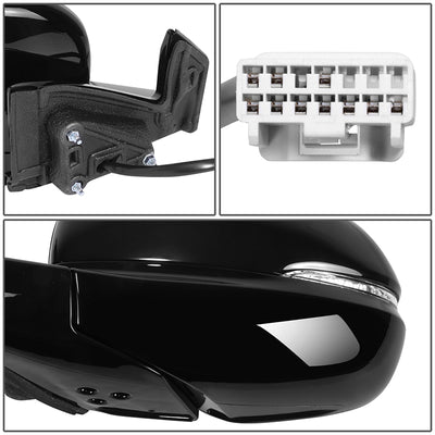 Factory Style Door Mirror (Driver Left) <BR>16-18 Honda Pilot