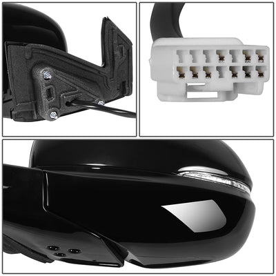 Factory Style Door Mirror (Driver Left) <BR>16-18 Honda Pilot