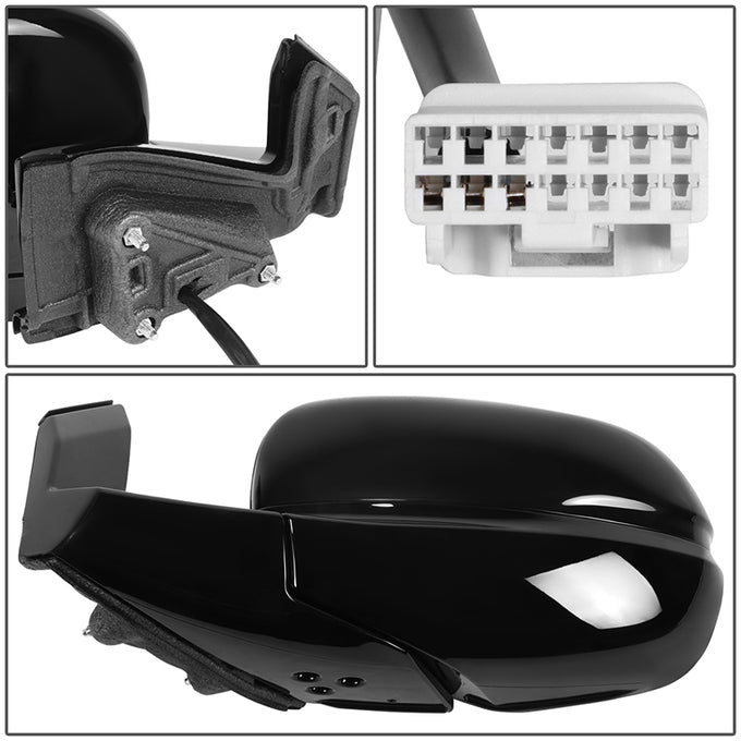 Factory Style Door Mirror (Driver Left) <BR>17-20 Honda Ridgeline
