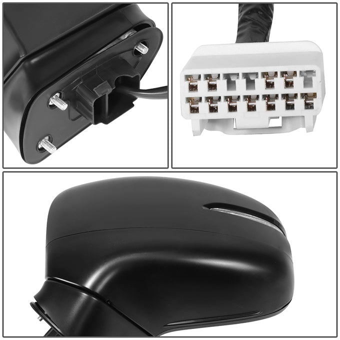 Factory Style Door Mirror (Driver Left) <BR>18-24 Honda Odyssey