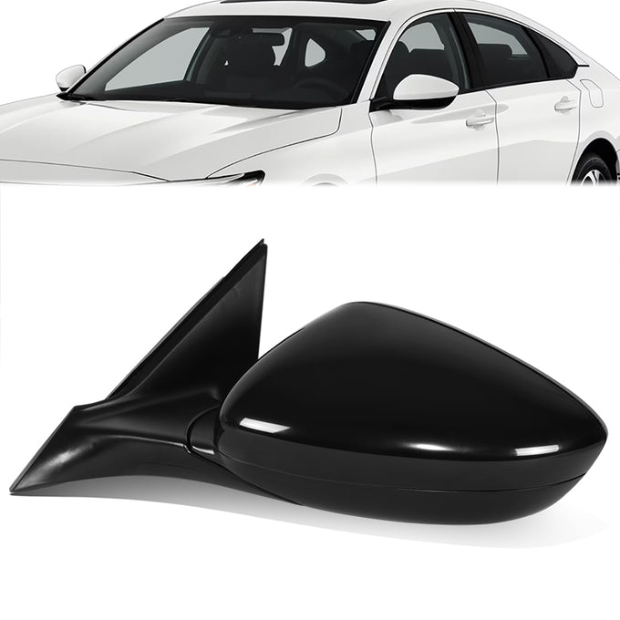 Powered Left Side view Mirror<br>18-21 Honda Accord