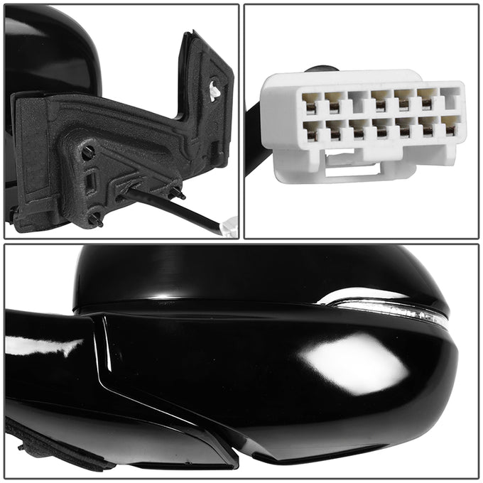 Factory Style Door Mirror (Driver Left) <BR>19-22 Honda Pilot, 19-24 Passport