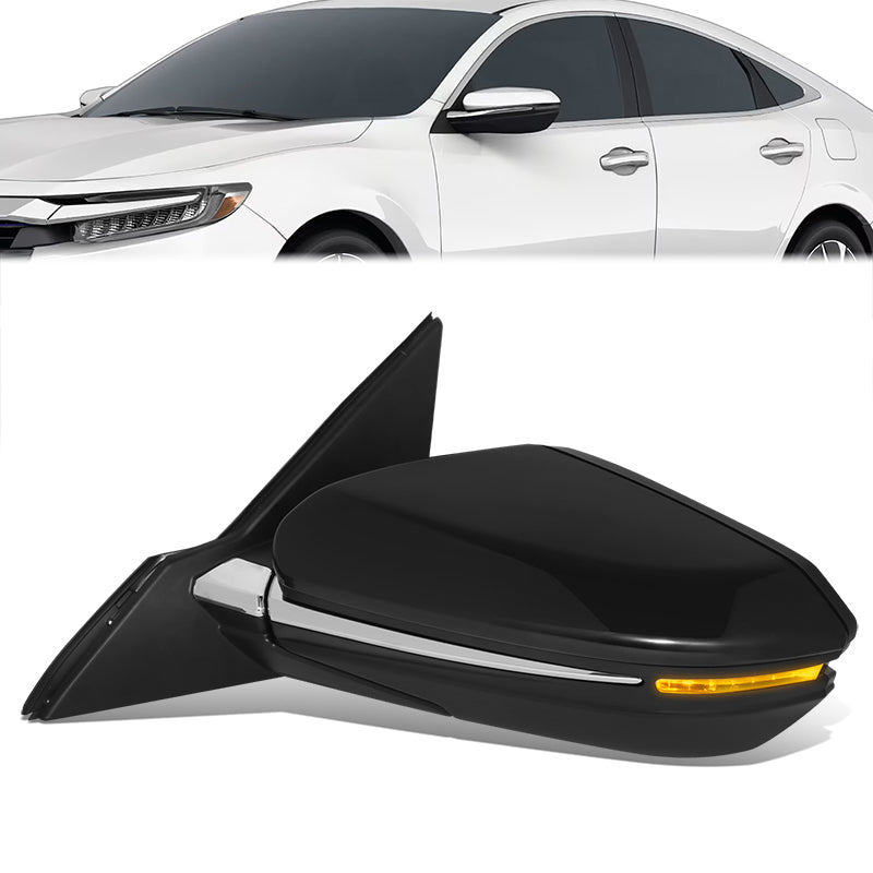 Factory Style Door Mirror (Driver Left) <BR>21-22 Honda Insight