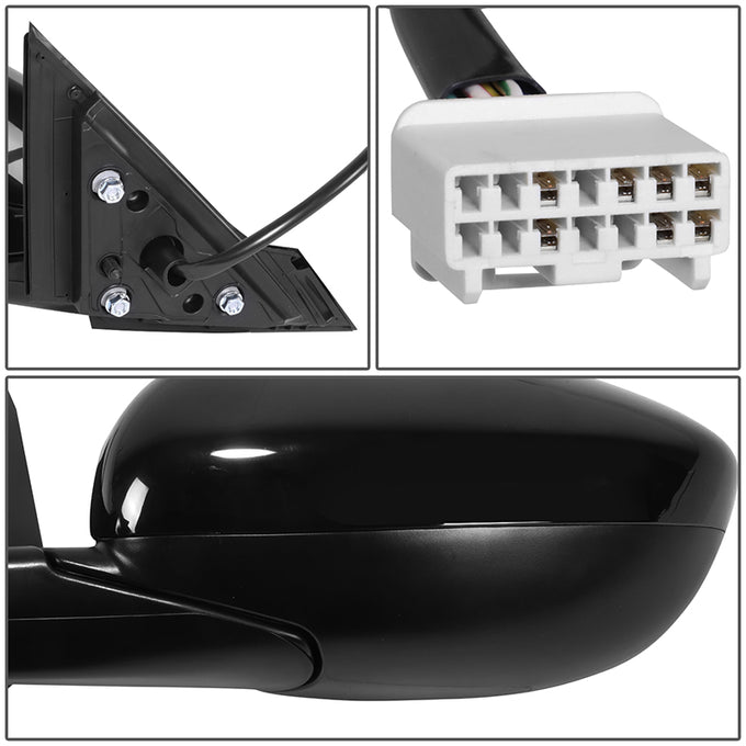 Factory Style Door Mirror (Driver Left) <BR>23-24 Honda Accord