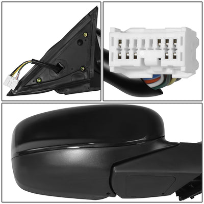 Powered Right Side Mirror W/ Heated Defroster, Memory<br>10-12 Honda Accord Crosstour