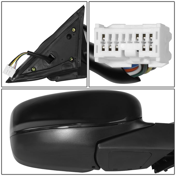 Powered Right Side Mirror W/ Heated Defroster, Memory<br>10-12 Honda Accord Crosstour